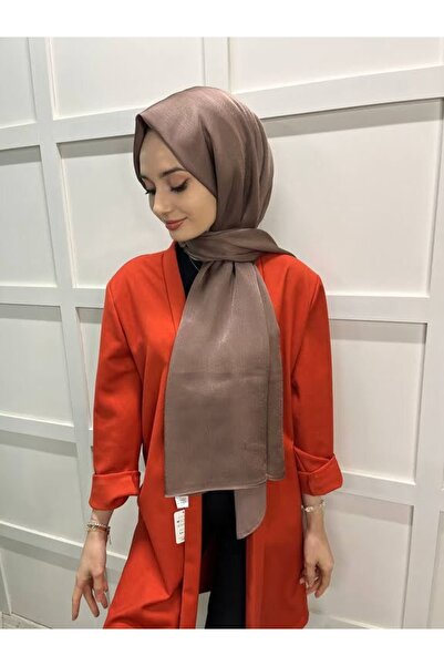 Cosie Lavinse Janjan Abiye, Janjanlı Şifon Şal 00723 Açık Kahve