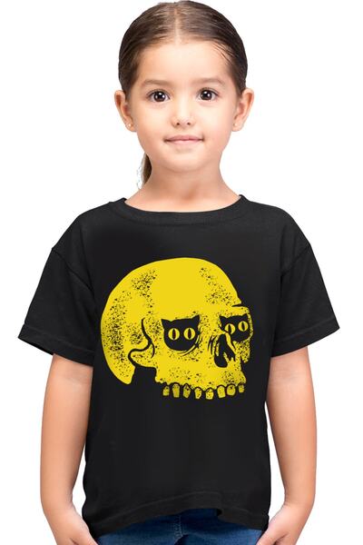 ROCKANDROLL mačka Oči Crna Majica Kratkih Rukava Devojka T-shirt