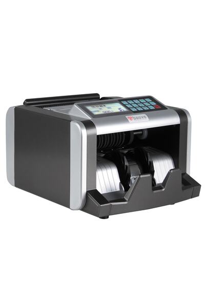baove Gb7200 Karışık Para Sayma Makinesi Ve Sahte Para Yakalama - Tl Ve Euro Karışık - Usd Adet Sayım