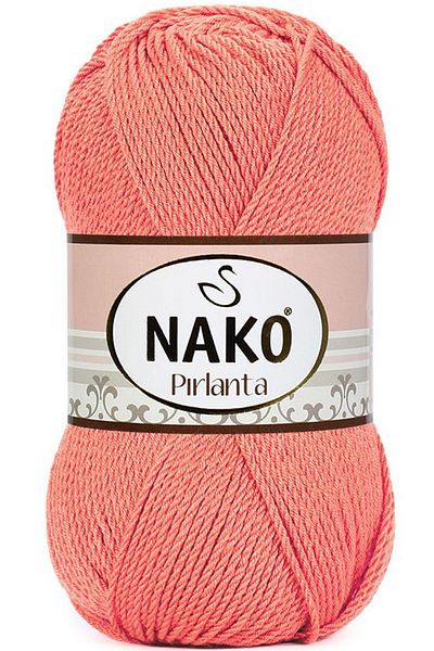 NAKO Πετράδι Χειροποίητο Νήμα Μαλλί 12991-σολομός