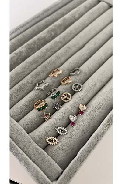 SU PERİSİ TAKI BİJUTERİ Cerrahi Çelik Gold Barış Sembolü Piercing , Tragus