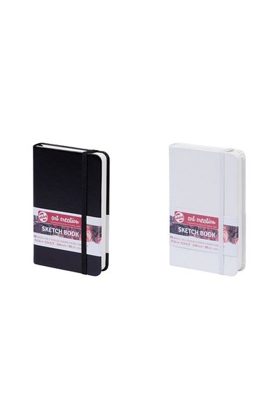 Talens Art Creation Sketch Books Sketchbook 140gr9 X 14 Black White Set of 2