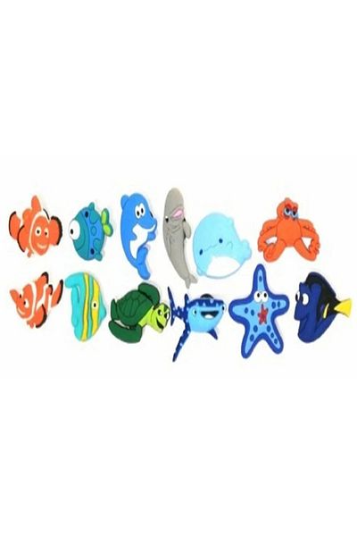 marimari 12 Pieces Slipper Ornaments L-1
