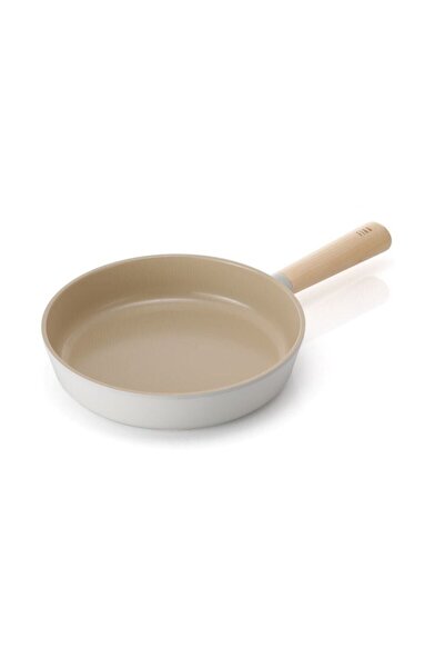 NEOFLAM Fika Aluminum Cast Glass Lid 9 Piece Cookware & Pan Set Beige 18c22k22d24k24t