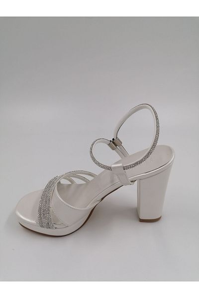 SOLMAZ Pantofi de seara cu platforma Cesa Pearl Stone