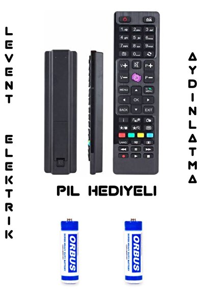 Vestel Siyah Seg - Regal-fınlux-nexon-hı Level Lcd Led Tv Kumanda