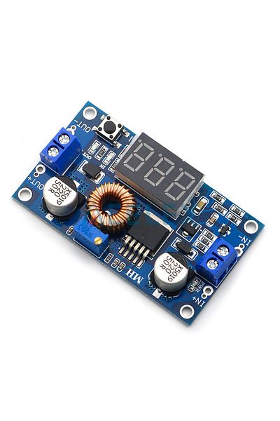 Arduino 5a 75w Xl4015 Adjustable Dc/dc Display Voltage Reducer