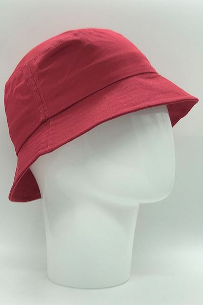 Hoppe Summer Plain Bucket Hat Fisherman Hat Bucket Hat