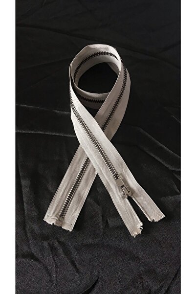 Ozpas Fermuar Metal Diş Gri 70cm