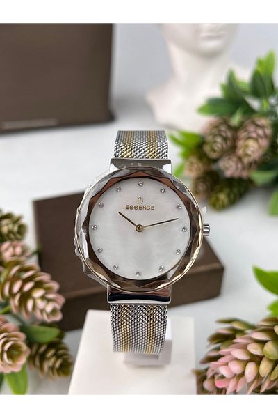 Essence Wicker Women's Wristwatch Crystal Glass Waterproof
