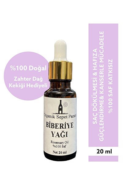 Organik Sepet Pazarı Biberiye Yağı 20 Ml