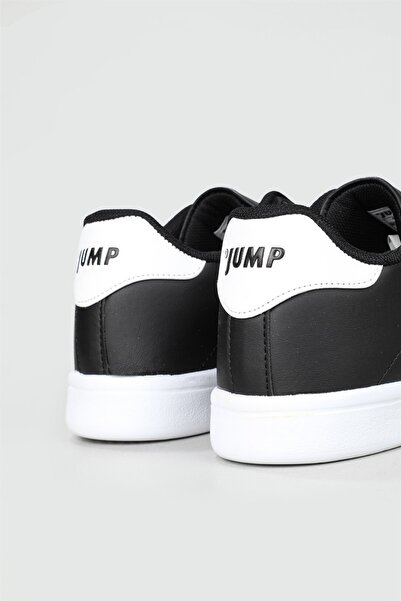 Jump 15306 Unisex Siyah Beyaz Ortopedi Yürüyüş Rahat Spor Ayakkabı