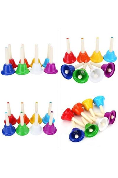 ADORA El Zili Seti Handbell 8 Notalı