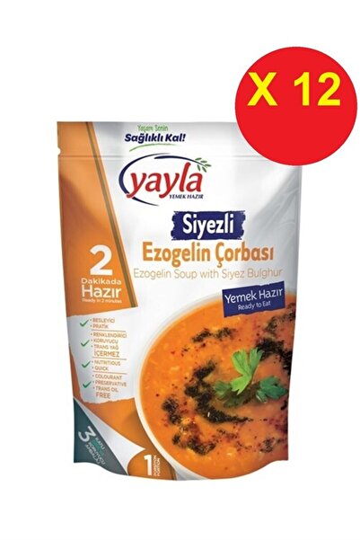Yayla Yemek Siyezli Ezogelin Çorba 250 Gr X 12 Adet