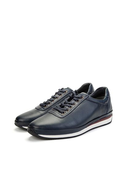 Ducavelli Plain Genuine Leather Men's Daily Shoes, Casual Shoes, 100% Leather Shoes