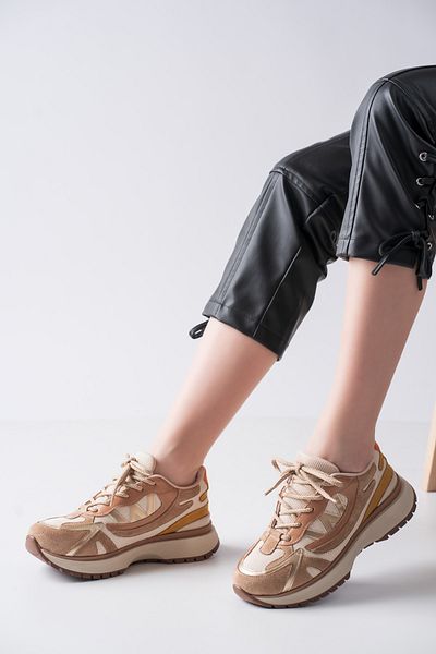MASSOLE Pantofi sport de damă în stil casual, cu culori mixte, premium