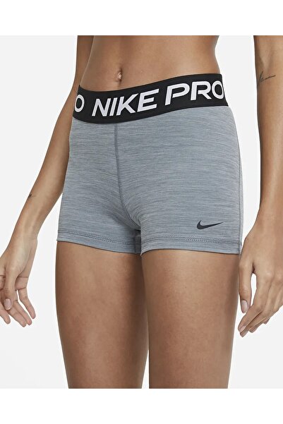 Nike Pro 8 Cm Gri Kadın Şortu Tayt