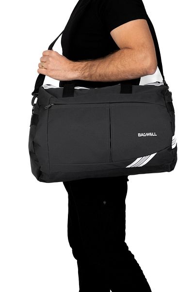 BAGWELL Geantă de sport, călătorie și fitness unisex de dimensiuni mari