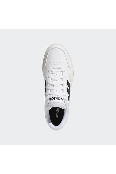 adidas White and Black Men's Sneakers - Gy5434 Hoops 3.0