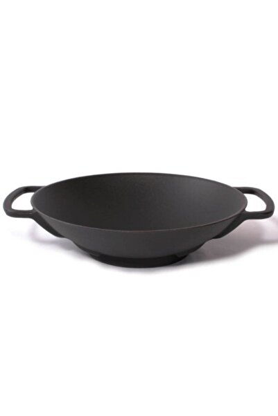 Sürel 28 Cm Döküm Wok Kavurma Tavası Siyah-5655 2016ST021232214