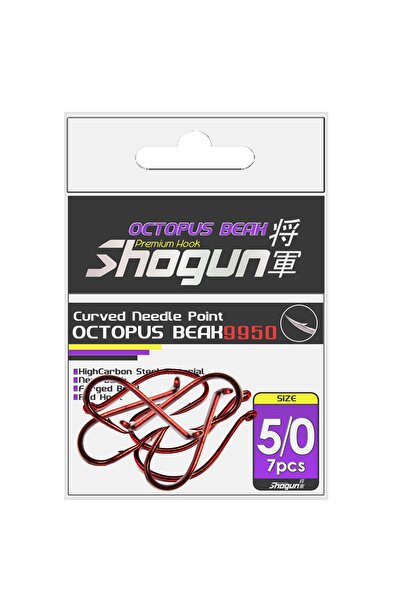 Shogun Octopus Beak Red Iğne