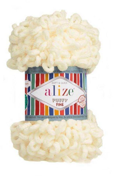 Alize Puffy Fine Χειροποίητο Νήμα 5 Τεμάχια σε 1 Πακέτο