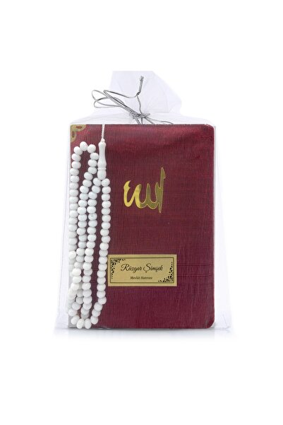 Mutluluk Atölyem Tesbihli Kadife Yasin Cüzü Kitabı Lüks Mevlüt Paketi - 10'lu...