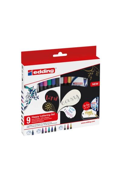 Edding Happy Lettering Fun Writing and Drawing Set