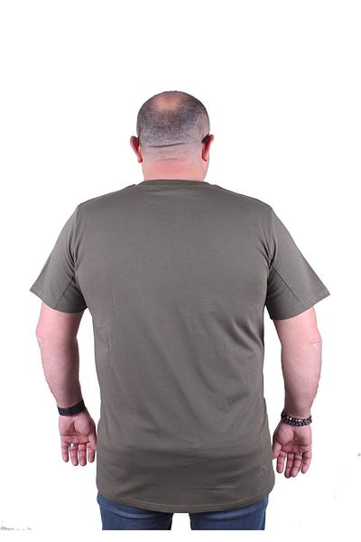 Starbattal Μπλουζάκι Basic Plus Size 11100 Χακί
