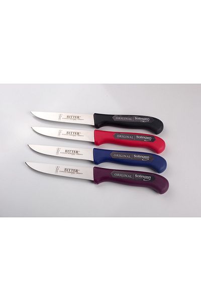 Solingen Daily Use Knife Blue 4 Pieces, 13 Cm