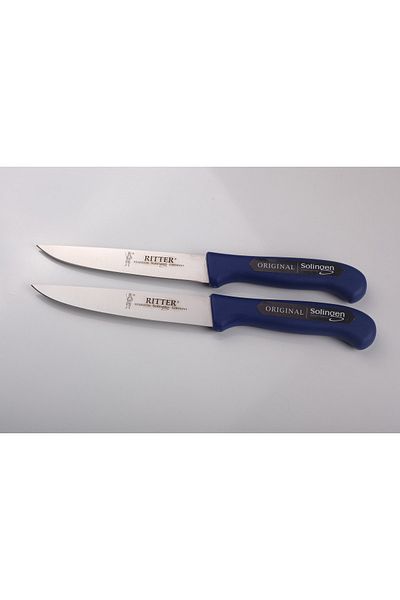 Solingen Daily Use Knife Blue 4 Pieces, 15 Cm