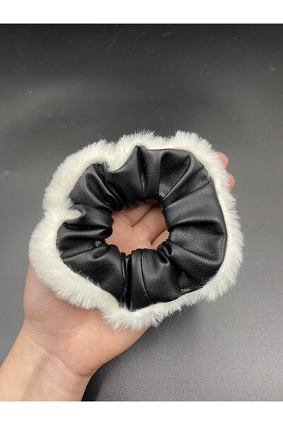 Melkady Aksesuar ملكادي 439 - شعر مطاطي من الجلد والفرو