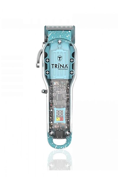 Trina Profesyonel Saç Kesme Makinesi Mavi Trnsacks0055