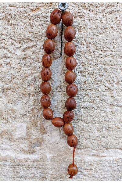 Newa Jewellry Rozariu de stres din lemn, lungimea încheieturii mâinii