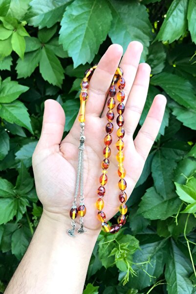 Newa Jewellry Броеница от смесени цветни кехлибарени мъниста