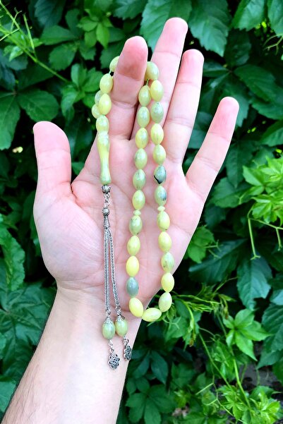 Newa Jewellry Mărgele de rugăciune din pulbere de culoare mixtă chihlimbar