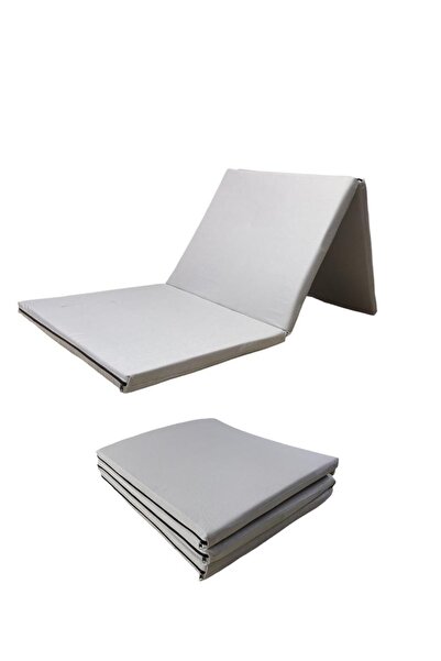 REMEGE 70x180x5 Cm Üçe Katlanır Yatak - Meditasyon Yatağı - Katlanır Meditasyon Yatağı - Yükseklik 5 Cm