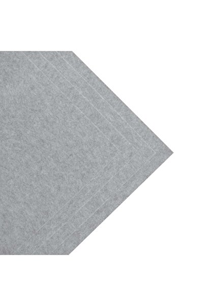 garaccu Gray Thin Felt Fabric 1 mm Thickness 50X100 cm Thin Roll Felt