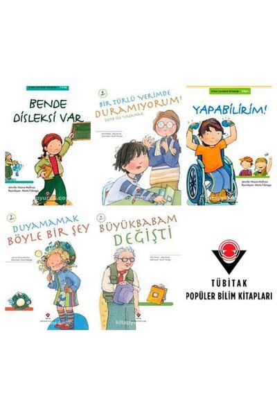 Tübitak Yayınları سلسلة نجاح اليقظة الذهنية (الأعمار 6-9) مجموعة من 5 كتب