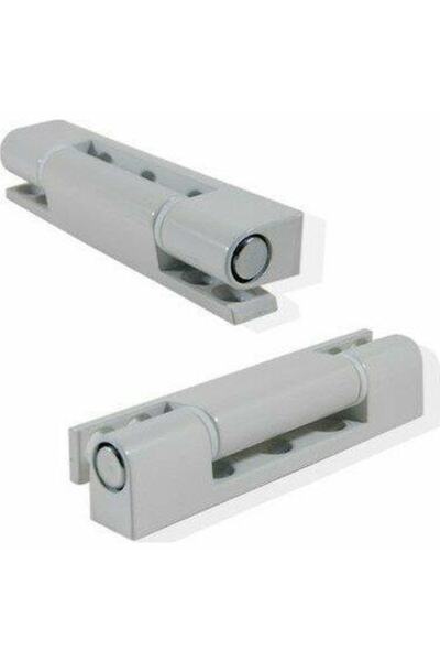 abnturk 95 Mm Pvc Kapı Menteşesi Düz Metal Beyaz
