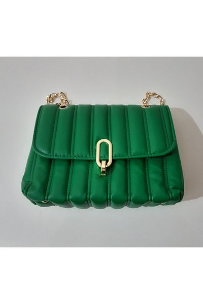 renkli çiçekler Geanta de dama Geanta de dama de culoare verde