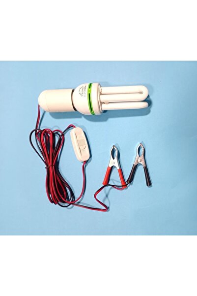 abnturk 12 Volt Akü Ile Yanan Yüksek Işıklı Maşalı Aydınlatma Sistemi Işıldak...