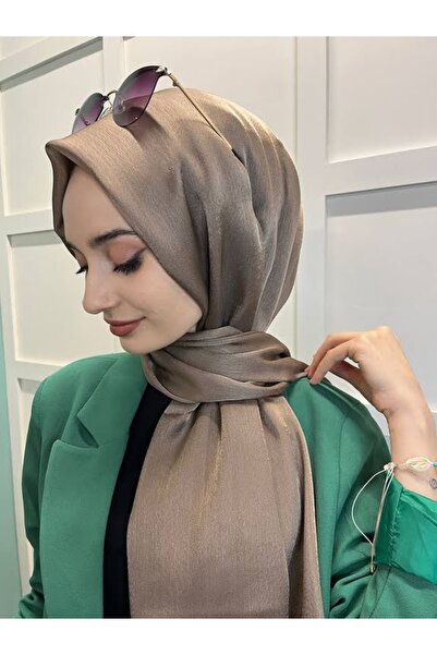 Cosie Lavinse Janjan Abiye, Janjanlı Şifon Şal 00723 Vizon