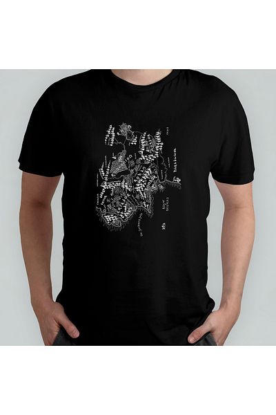 Pixxa Μοντέλο μπλουζάκι Lord of the Rings / Lord Of The Rings 100% Cotton Crew Neck - 7