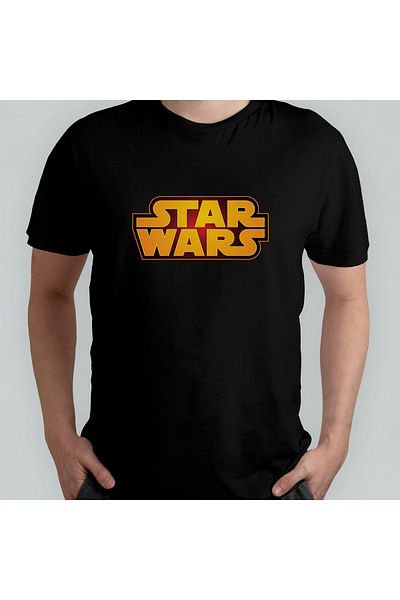 Pixxa Star Wars / Star Wars 100% Cotton Crew Neck T-shirt Μοντέλο - 11