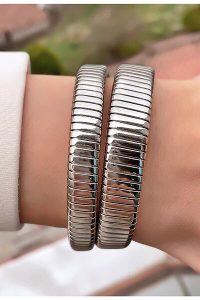 Merand Silver Color Snake Watch, Wrap Around Watch, Wrist Watch