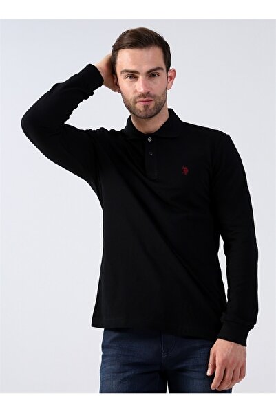 U.S. Polo Assn. Polo Neck Men's Sweatshirt Without Pockets Regular Fit