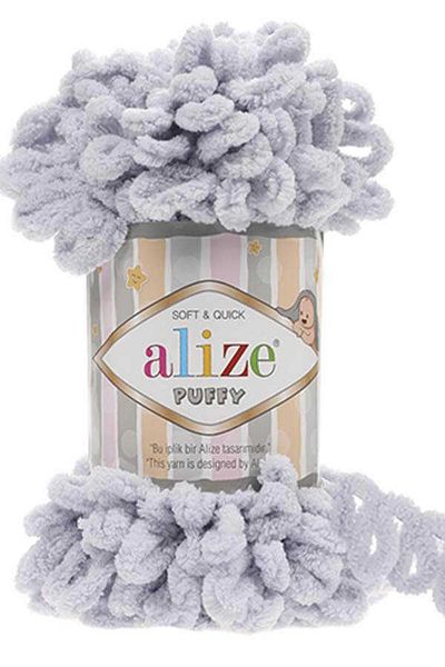 Alize Puffy Hand Knitting Yarn 1 Pack of 5