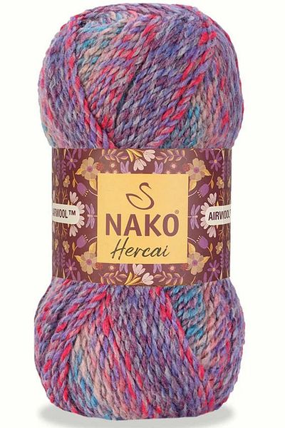 NAKO Χειροποίητο νήμα πλεξίματος Pansy Ebruli 28180