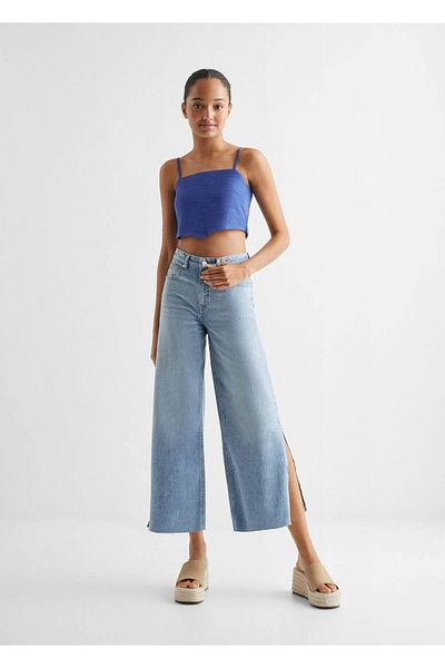 Mango Teen Blue Blouse Pentru Copii